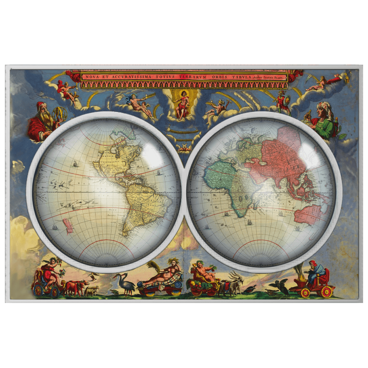 Atlas_Maior_reverse Atlas Maior, 1000 franków CFA, rewers