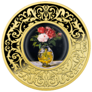 Édouard Manet, Bukiet kwiatów, 500 franków CFA, Seria: Kwiaty w malarstwie, rewers