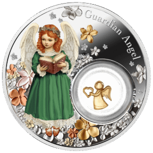 Anioł Stróż, 2 dolary, rewers