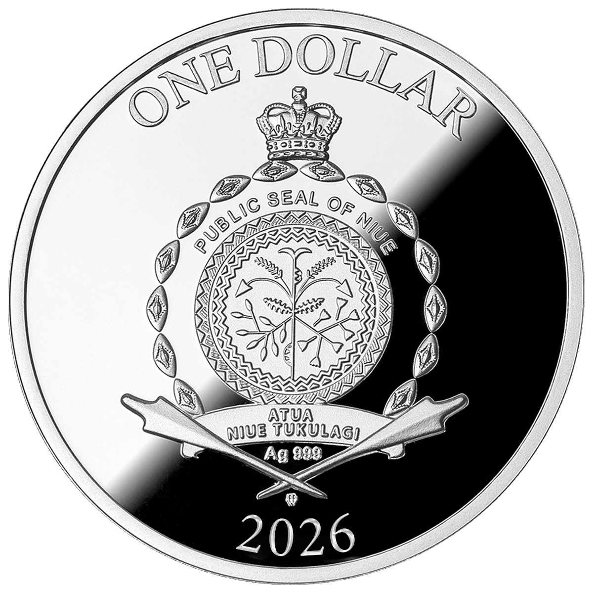 Tree of Art, 1 dolar, awers